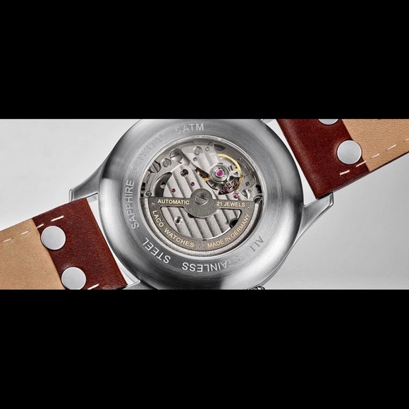 Laco Augsburg Automatic Watch 42m Sapphire Crystal - Picture 6 of 16